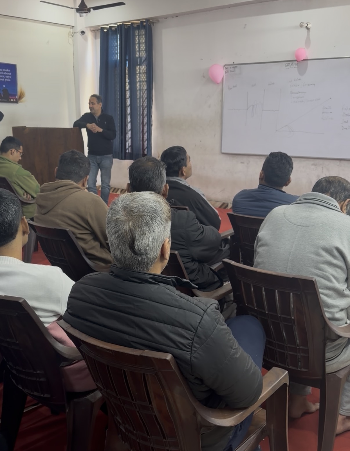 Group counselling session at Prayas Sewa Samiti