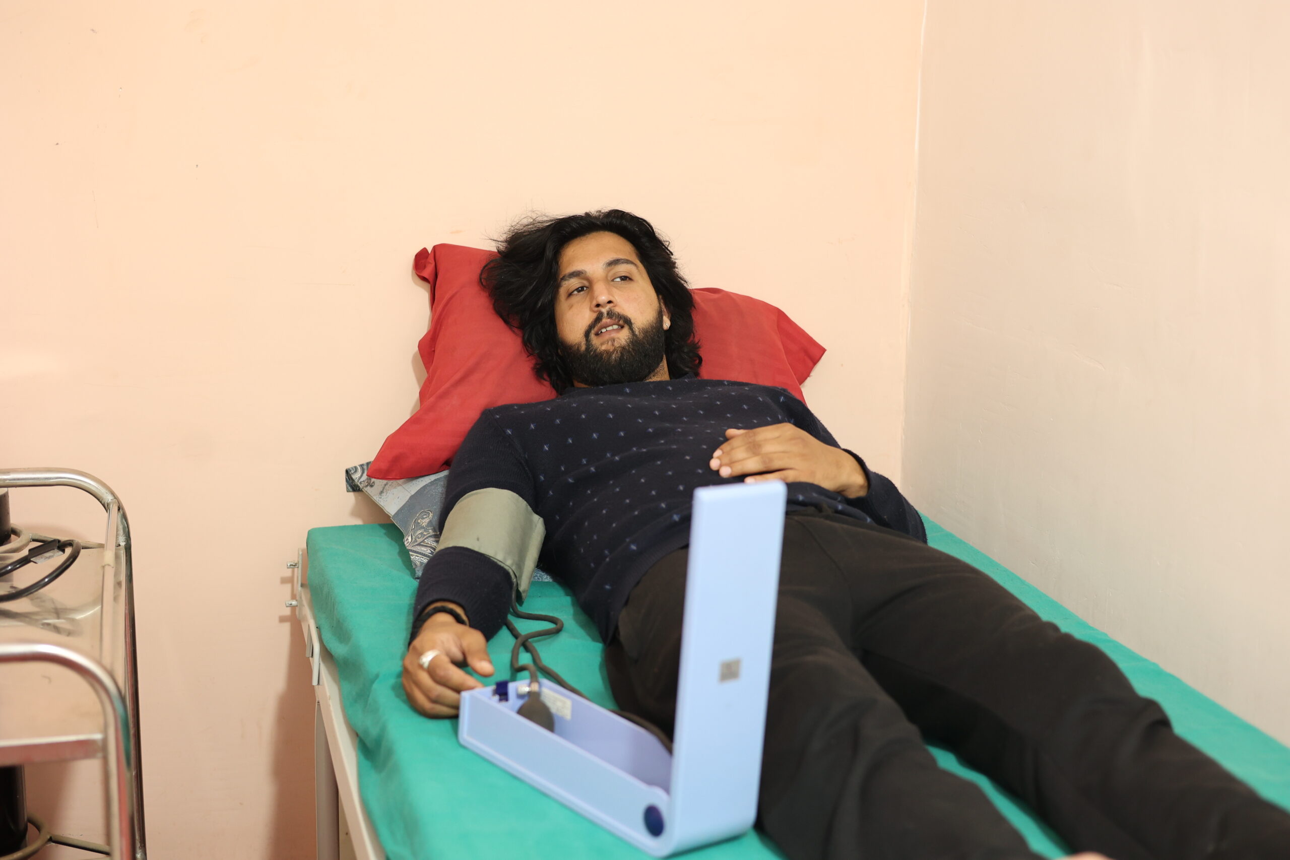 Health monitoring at Prayas